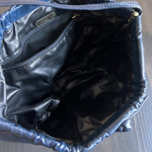 Vintage Anne Klein for Calderon Blue handbag - Picture 2 of 6